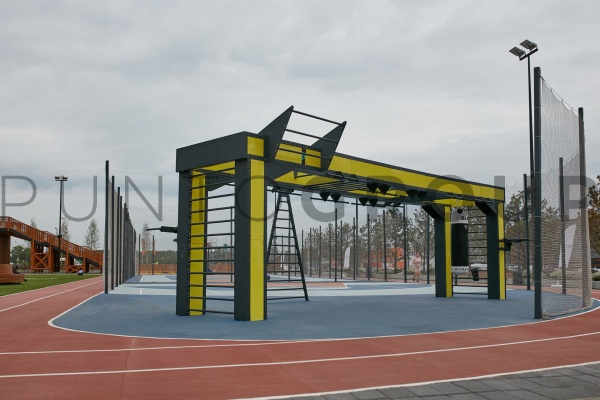 Спортивно-гимнастический комплекс: Рама «Пунто Фит» 8 х1,8 метра